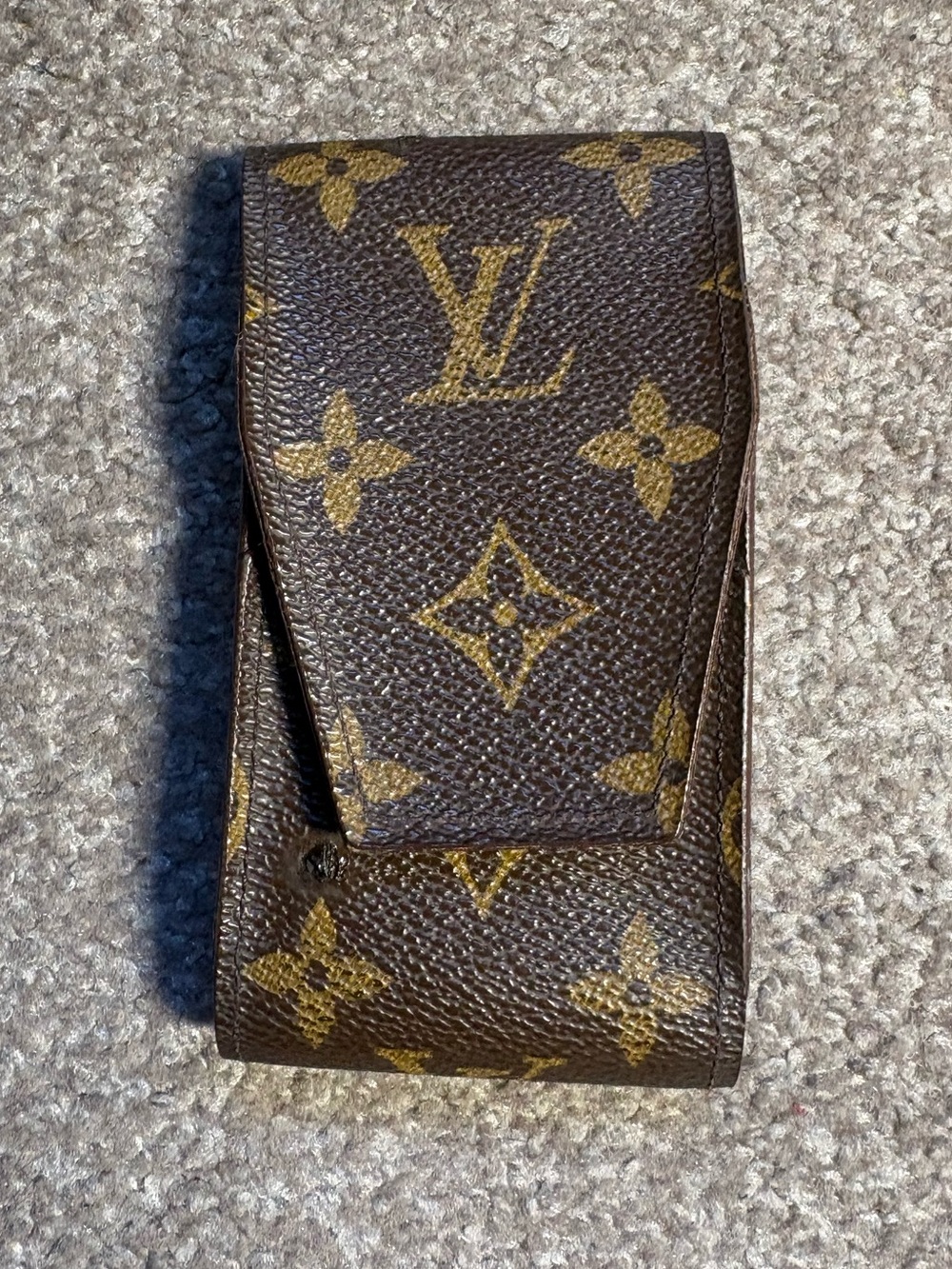 Authentic Louis Vuitton Monogram Cigarette/lipstick  Case